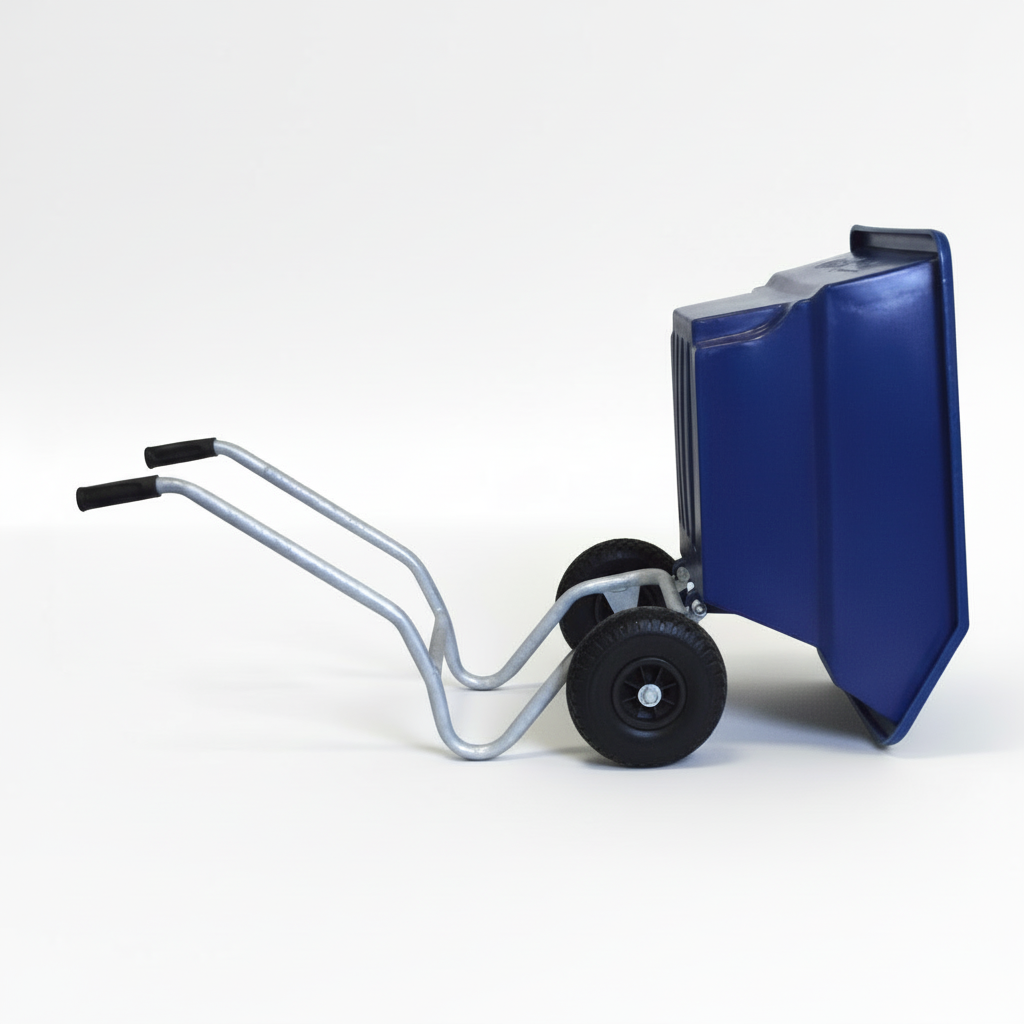 Junior Gardening Tools - 125 L Steel Tipping Wheelbarrow Junior