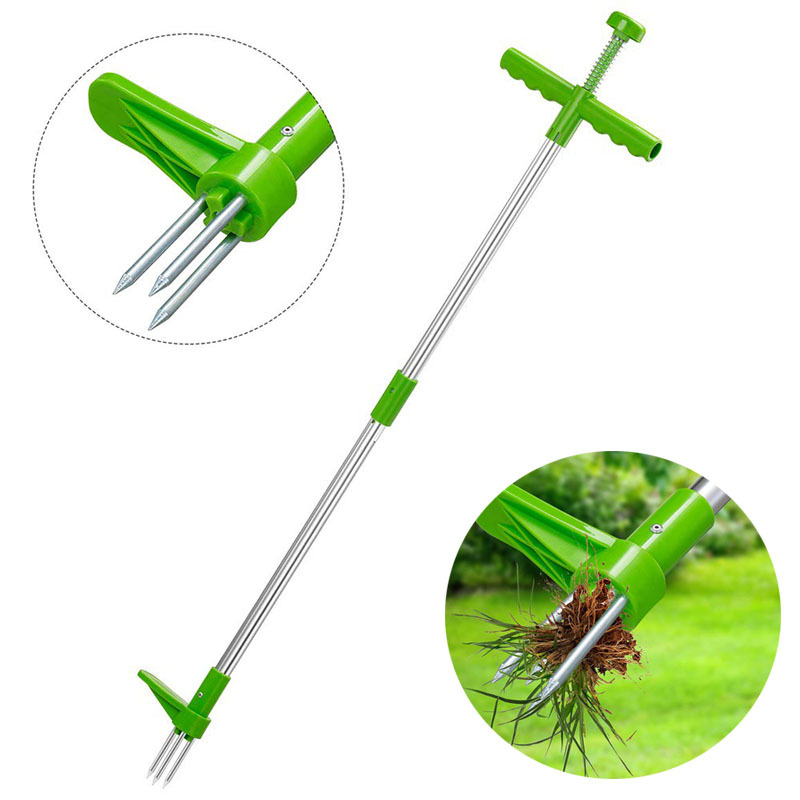 Gardening Tools Women - Portable Long Handle Weed Remover Portable