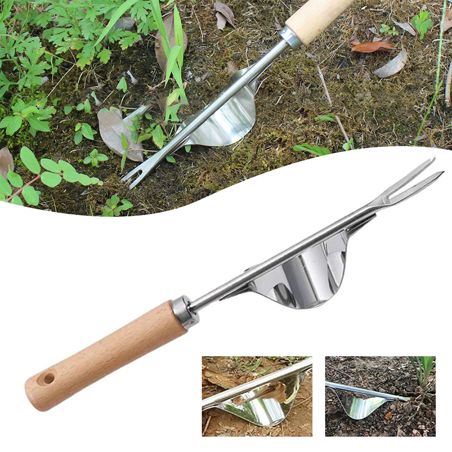 Root Watering Spike - Handheld Weeder Tool Stainless Steel with