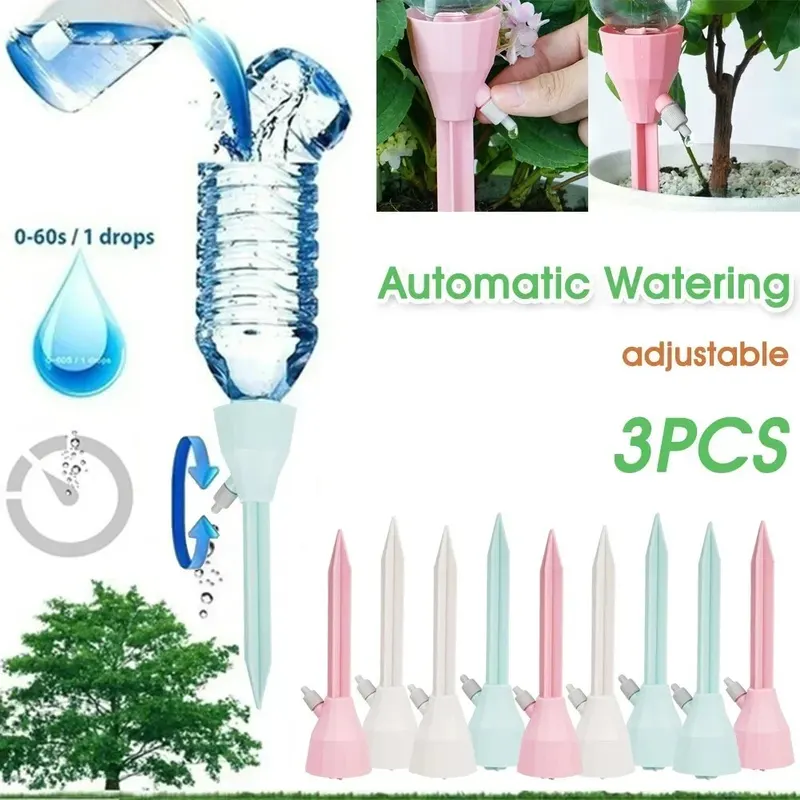 3Pcs Adjustable Drip Irrigatio - Root Watering Spike 리뷰 및 가격