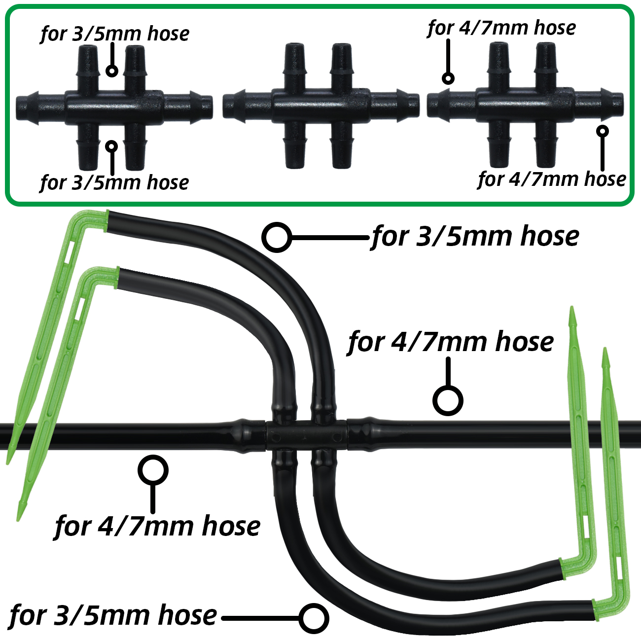 KESLA Garden 4/7mm to 3/5mm Ho - Root Watering Spike 리뷰 및 가격