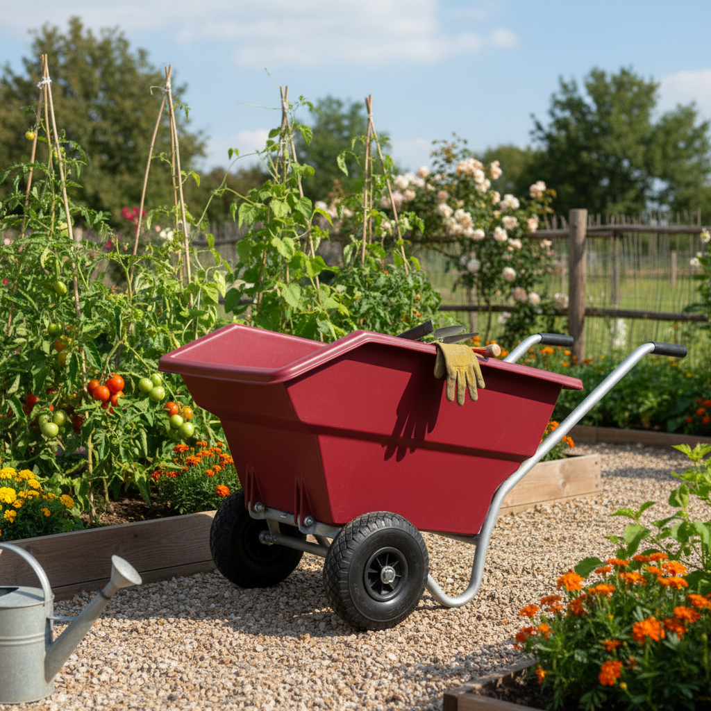 125 L Steel Tipping Wheelbarro - Junior Gardening Tools 리뷰 및 가격