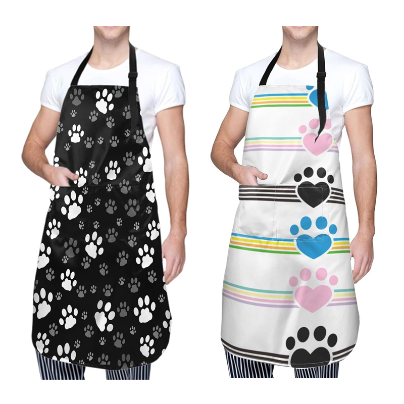 Funny Dog Paw Animal Apron wit - Gardening Tools Women 리뷰 및 가격