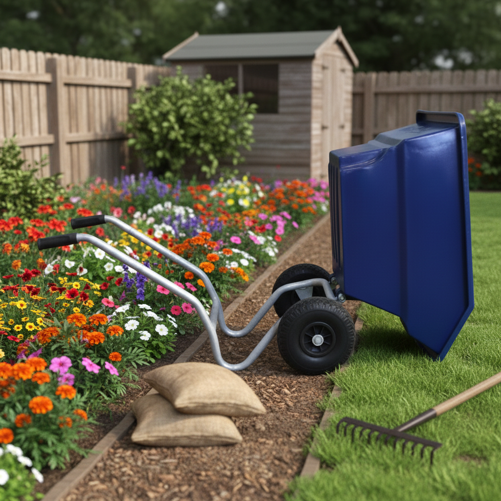 125 L Steel Tipping Wheelbarro - Junior Gardening Tools 리뷰 및 가격