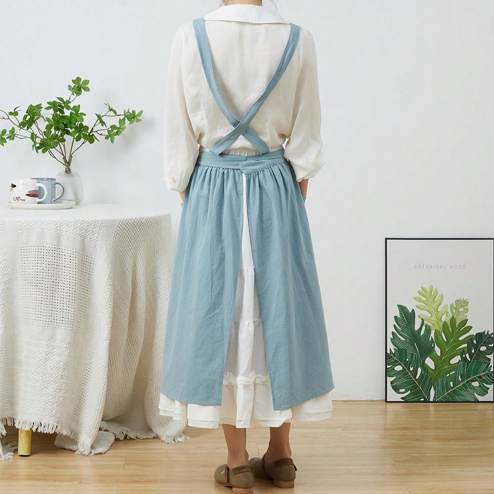 Brief Nordic Wind Pleated Skir - Gardening Tools Women 리뷰 및 가격