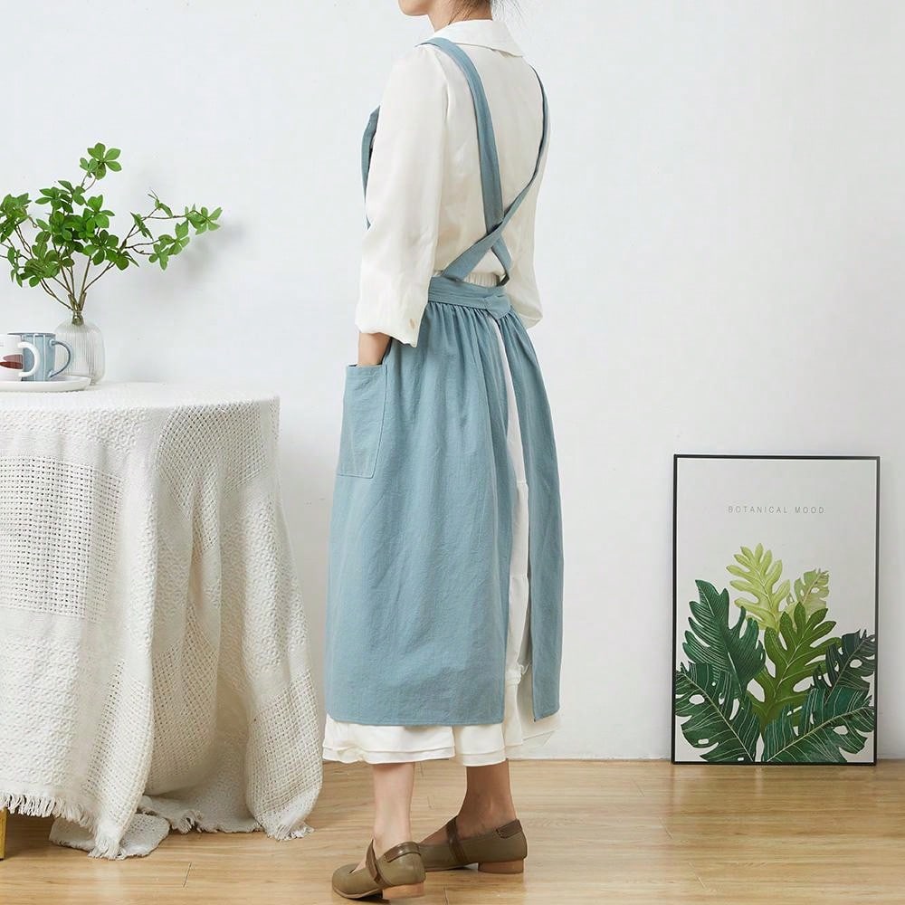 Brief Nordic Wind Pleated Skir - Gardening Tools Women 리뷰 및 가격