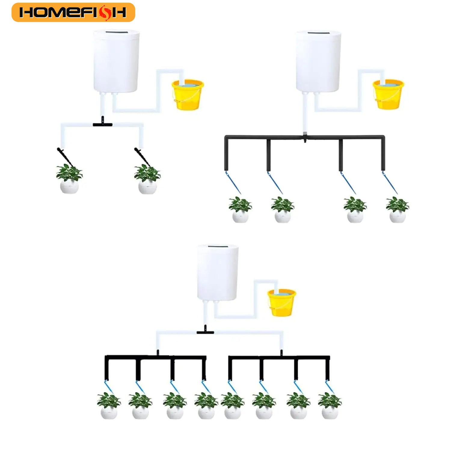HOMEFISH Automatic Plant Flowe - Gardening Tools Kit For Home Garden 리뷰 및 가격