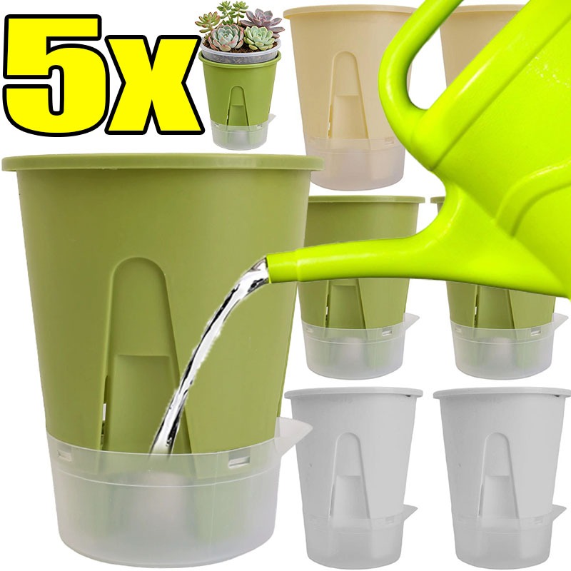 Self Watering Planter Pot Tray - Root Watering Spike 리뷰 및 가격
