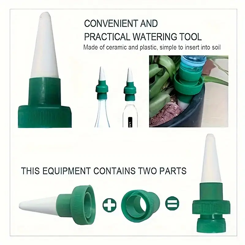 4Pcs Automatic Plant Drip Irri - Root Watering Spike 리뷰 및 가격