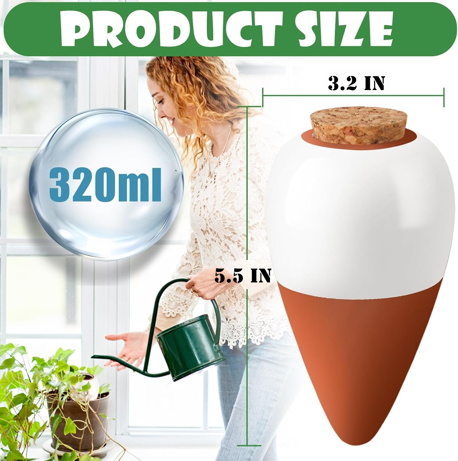 Terracotta Watering Spikes,Sel - Root Watering Spike 리뷰 및 가격