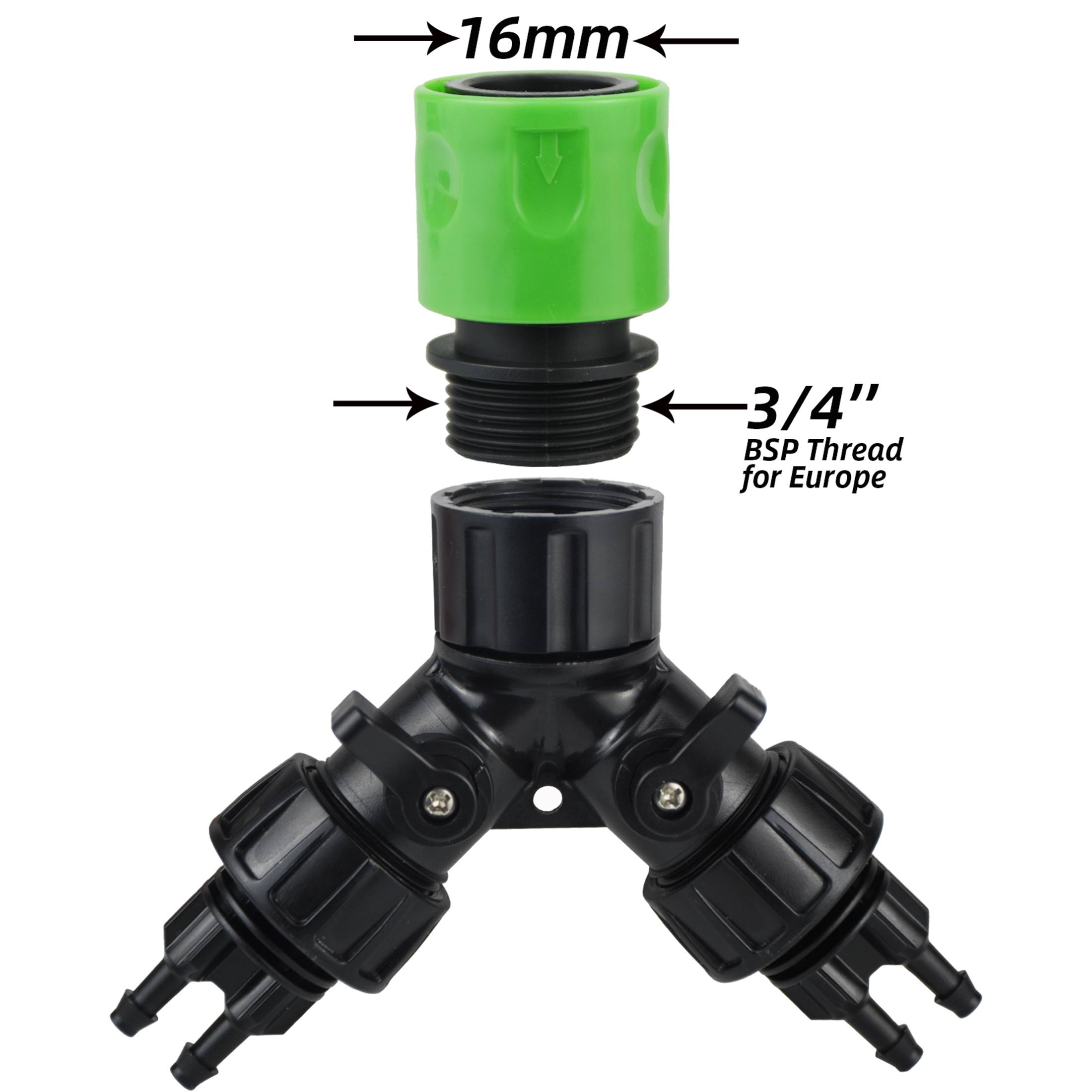Tap Adapter Drip Irrigation 4- - Root Watering Spike 리뷰 및 가격
