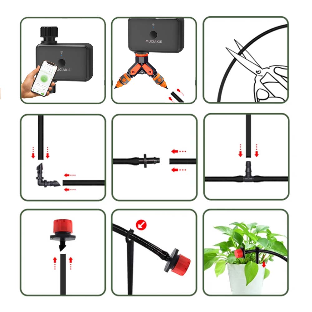 30-10m Garden Dual-band WiFi T - Root Watering Spike 리뷰 및 가격
