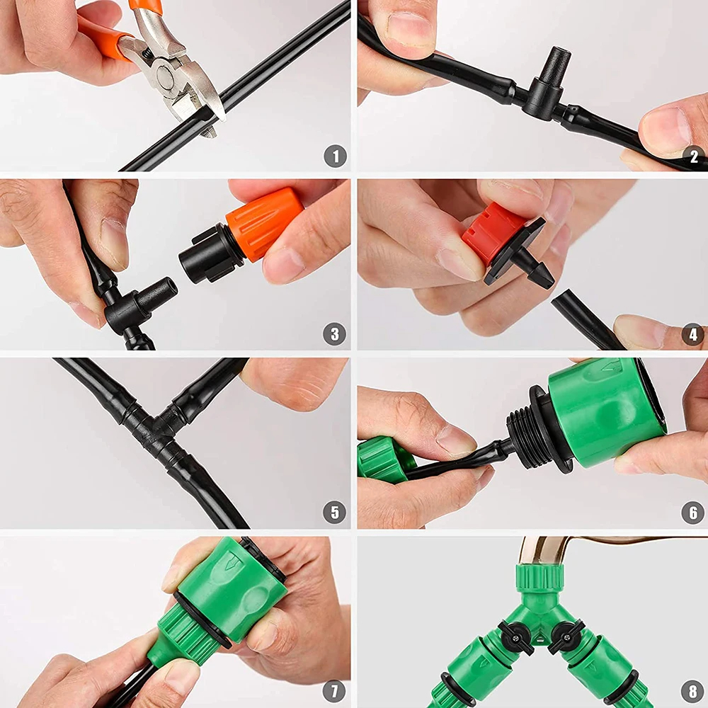 50M Micro Drip Irrigation Syst - Gardening Tools For Beginners 리뷰 및 가격