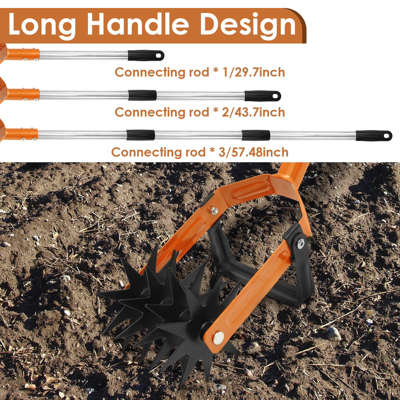 New 2-in-1Tiller Tool Stainles - Gardening Tools For Beginners 리뷰 및 가격